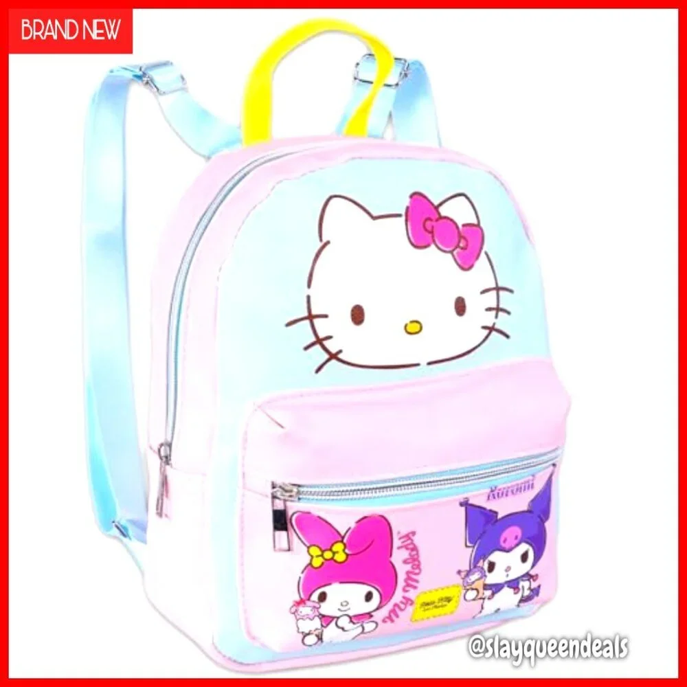 Mini Faux Leather Backpack with Adjustable Straps and Front Pocket